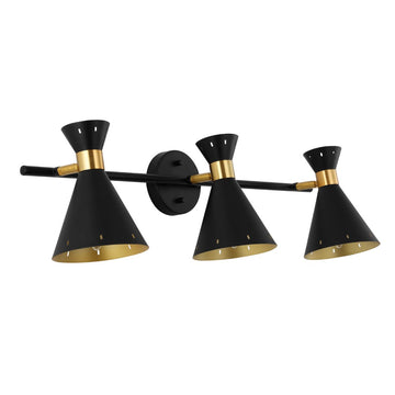 Elroy 18.25" Iron Retro Contemporary LED Track Light - JONATHAN Y